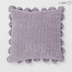Domify- Chenille Knit Tassel Pillow ♡